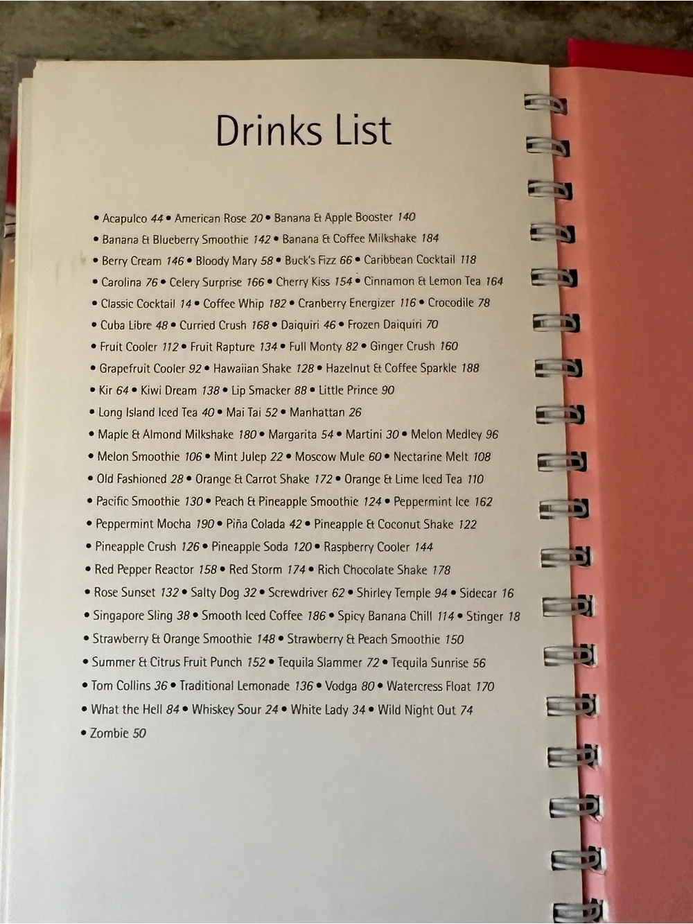 Cool Drinks Cookbook